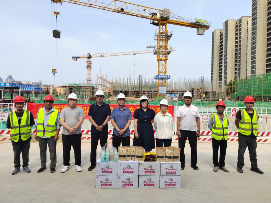 中啟膠建集團(tuán)有限公司組織安全演講和夏送清涼活動(dòng)